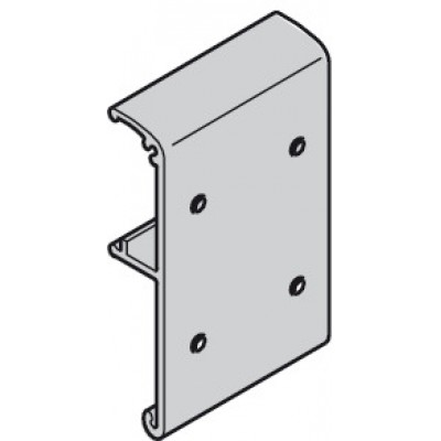 Крепление клипса для декор панели из древесины на направляющую шину - артикул 940.43.025